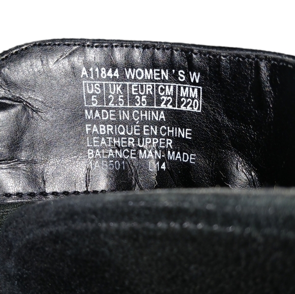 Rockport Black Suede Knee High Boots Women's Tall Black Wedge Boots size 5 - Picture 10 of 13